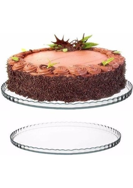 10345 Cam Servis Tabağı – Şık Sunumlar İçin Dayanıklı, Zarif ve Kullanışlı Tasarım modelleri