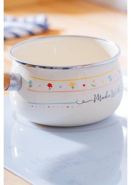 Made With Love Emaye Sütlük / Sosluk - 14 cm modelleri