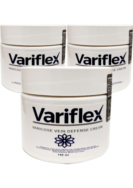 A-40 3adet 150 ml Varicosel Cream Büyük Boy Bacak Kremi