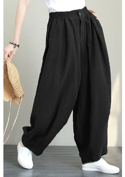 Yazlık Günlük Şalvar Kadın Pantolon modelleri