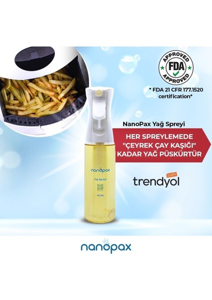 2 Adet Yağ Spreyi - 300ML Pet Şişe (Plastik) fiyatları