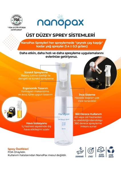 2 Adet Yağ Spreyi - 300ML Pet Şişe (Plastik) modelleri