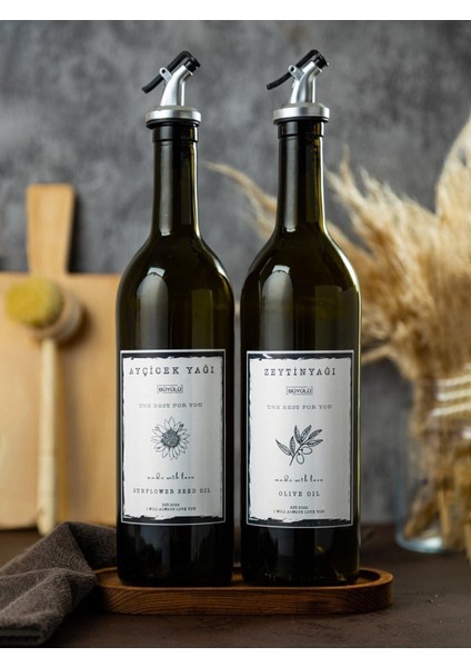 3lü Set 6 Parça Cam 2li 750ML Yağdanlık Cam Amber 300ML 2li Sıvı Sabunluk 2li Amber Pamukluk Yağlık fiyatları