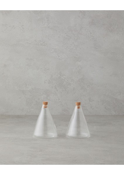 Simple Cam 2'li Yağlık - Sirkelik 180 ml Şeffaf