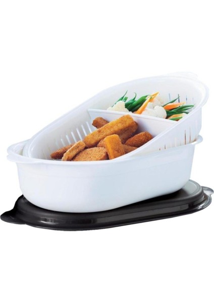 Modüler Oval Süzgeçli Kap 4 Lt