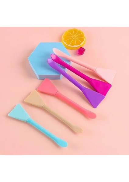 Silikon Çift Taraflı Maske Fırçası/ Peeling Ve Maske Fırçası