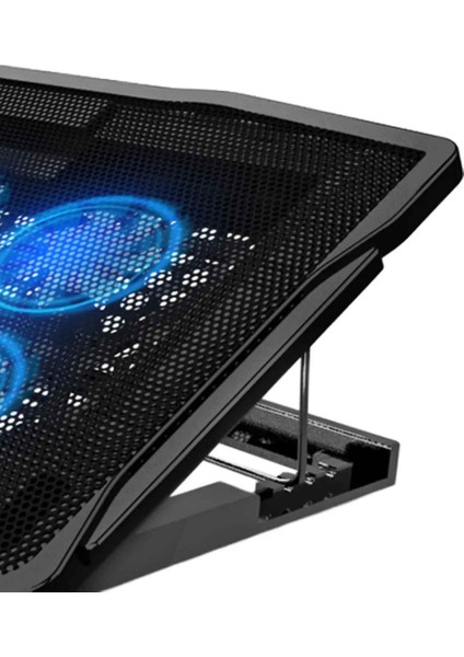 6 Fanlı Notebook Soğutucu Fan 15.6 Inç USB Bağlantılı Sessiz ve Taşınabilir Bilgisayar Laptop Soğutucu indirimleri