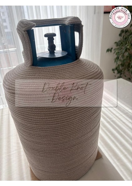 Tüp Kılıfı Uzun Tüp için Dekoratif Sepet Organizer Hasır Jüt Tress Hediyelik