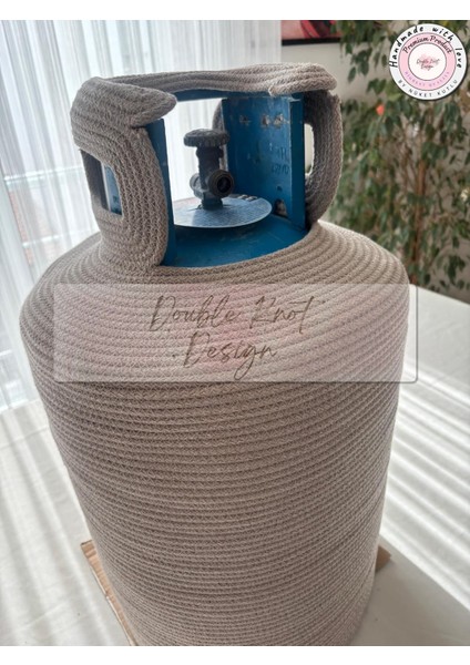 Tüp Kılıfı Uzun Tüp için Dekoratif Sepet Organizer Hasır Jüt Tress Hediyelik