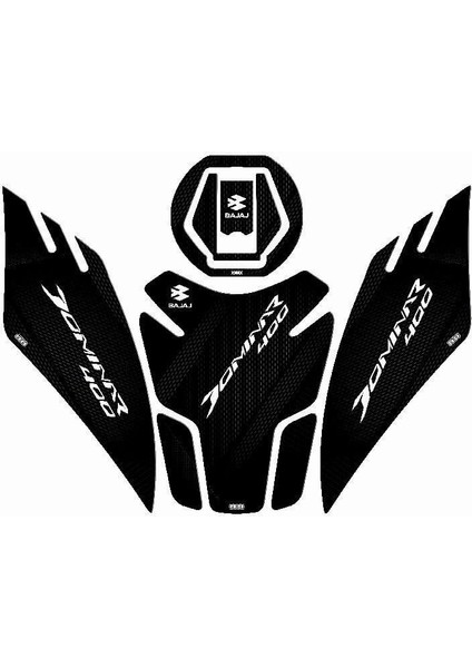 Gogo Bajaj Dominar 400 (2017-2024) Tank Pad Set 003