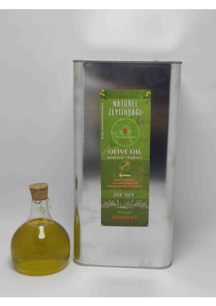 Natürel Sızma Soğuk Sıkım Zeytinyağı 5 lt
