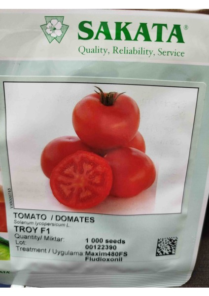 Troy F1 Hibrit Oturak Domates Tohumu 1.000 Adet