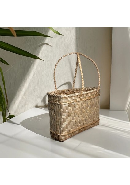 Özel Üretim Çok Amaçlı Doğal El Yapımı Hasır Çanta fiyatları