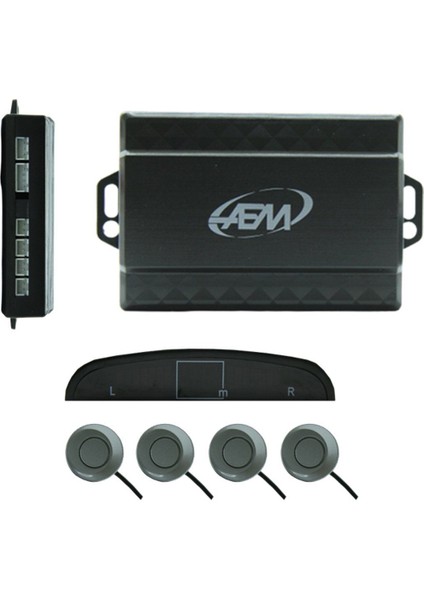 Araç Park Sensörü 18MM Türkçe Sesli Gri Aem fırsatları