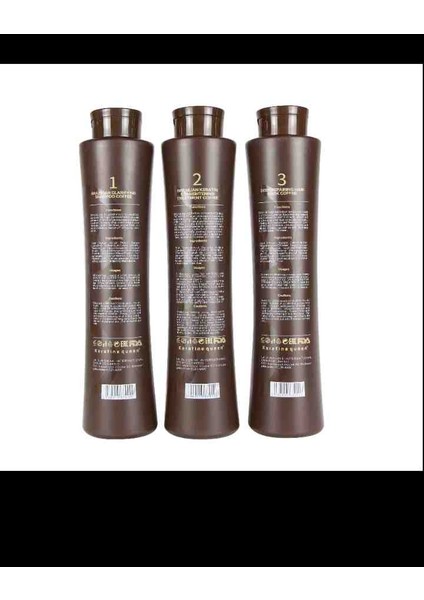 1000 ml 3'lü Keratin Coffee Set