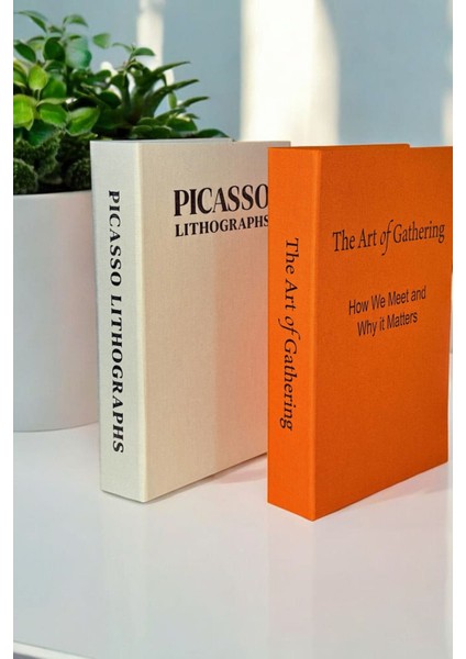 Pıcasso & The Art Of Gatherıng 2li Kumaş Kaplı Dekoratif Kutu Seti