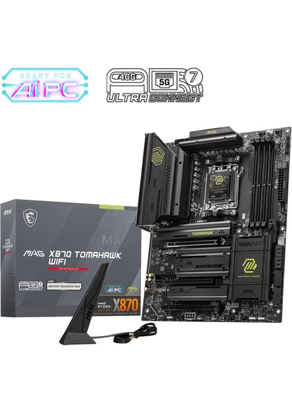 Msı Mag X870 Tomahawk Wıfı Ddr5 Amd X870 Soket Ddr