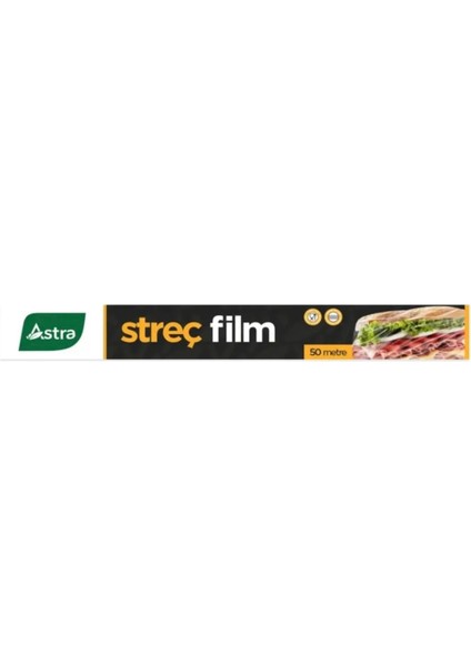 Streç Film 50 Metre Ev Tipi Kalın Streç 50 Metre