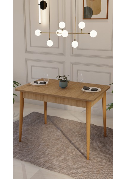 70 x 105 Mdf Mutfak Masası ,ahşap Masa , 4 Kişilik Masa, Çalışma Masası, Sabit Masa, Balkon Masası