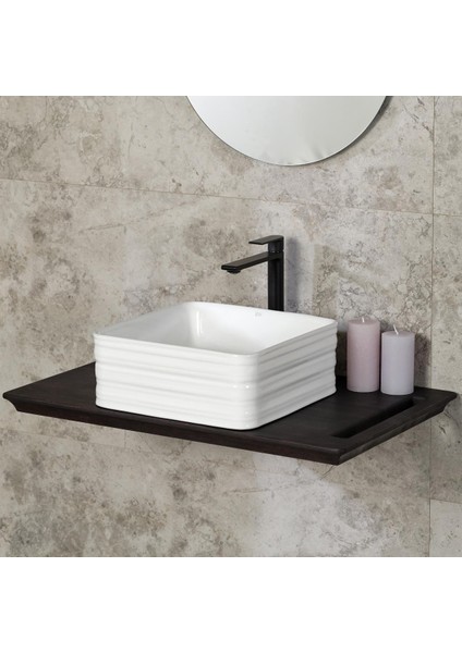 Yüksek Lavabo Bataryası (Mat Siyah) FM-2325