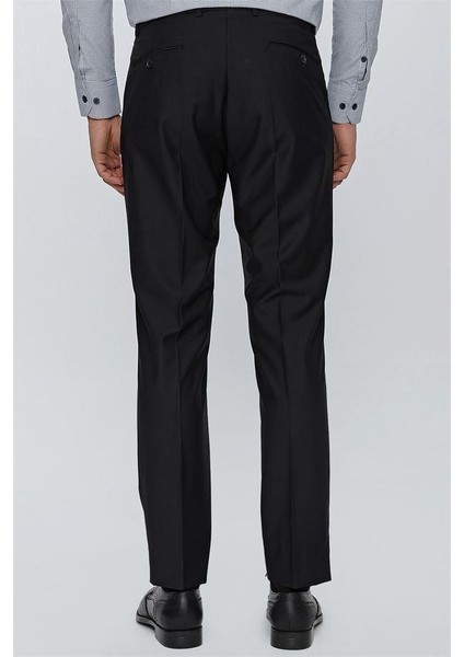 Avasar Erkek Siyah Regular Fit Kumaş PANTOLON-7219 modelleri