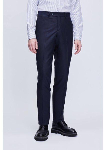 Avasar Erkek Lacivert Regular Fit Kumaş PANTOLON-7220