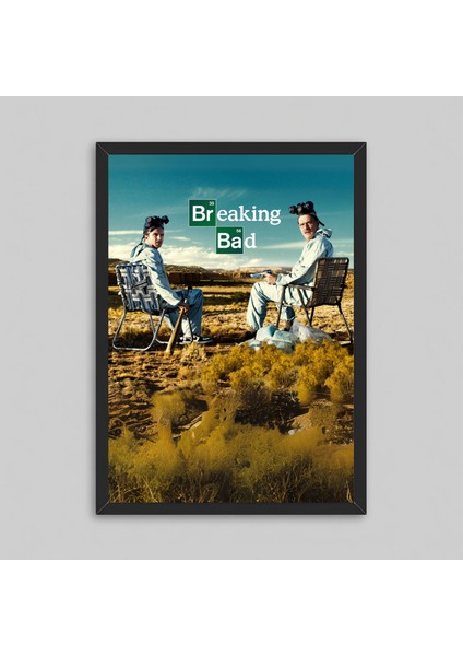 Breaking Bad Movie Film Dizi Çerçeveli Poster Tablo Breaking Bad Dekorasyon Tablo