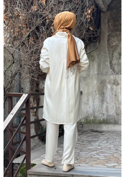 Gold Düğmeli Gömlek 25MY2111 Bej fırsatları