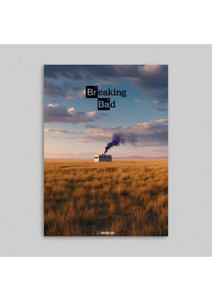 Breaking Bad Movie Film Dizi Poster Dekorasyon Çerçevesiz Poster