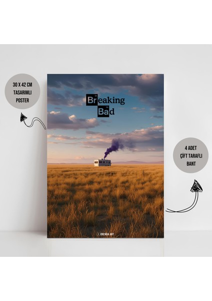 Breaking Bad Movie Film Dizi Poster Dekorasyon Çerçevesiz Poster fiyatları