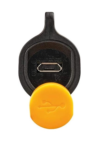 LED Lamba/kullanışlı LED Pil Clipleuchte (Çalışma Lambası Akkubetrieben, Dahil Dönebilen Clip Mıknatıslı) Renk: Siyah/sarı, 1 Adet, 1175890