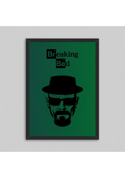 Breaking Bad Movie Film Dizi Çerçeveli Poster Tablo Breaking Bad Dekorasyon Tablo