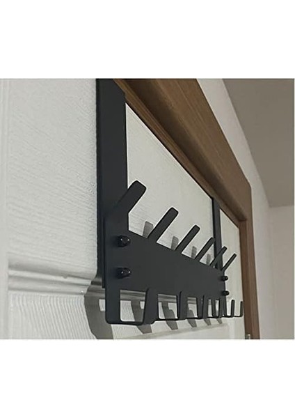Metal Amerikan Kapı Arkası Vidalı Askılık Organizer Askılık ve Banyo Kapı Arkası Vidalı Askılık