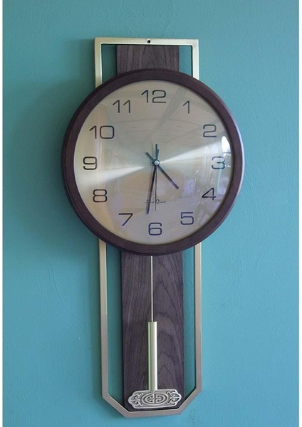 Geyikli Duvar Saati Sarkaçlı ALK1579 Dekoratif Hediyelik fiyatları
