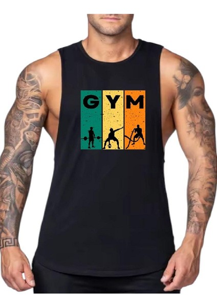 Fitness Gym Tank Top Sporcu Atleti