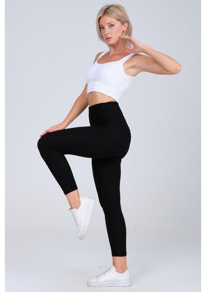 Petek Desenli Toparlayıcı Brezilya Tayt 199 modelleri