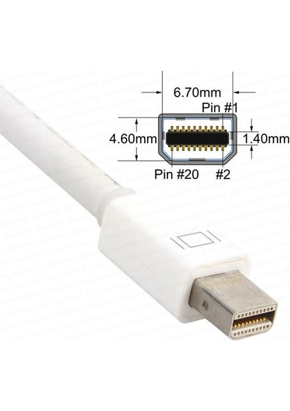 Dk-Hd-Amdpxvga Mdp-Vga (D) Görüntü Adaptörü
