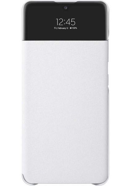 A32 Lte View Wallet Cover Beyaz