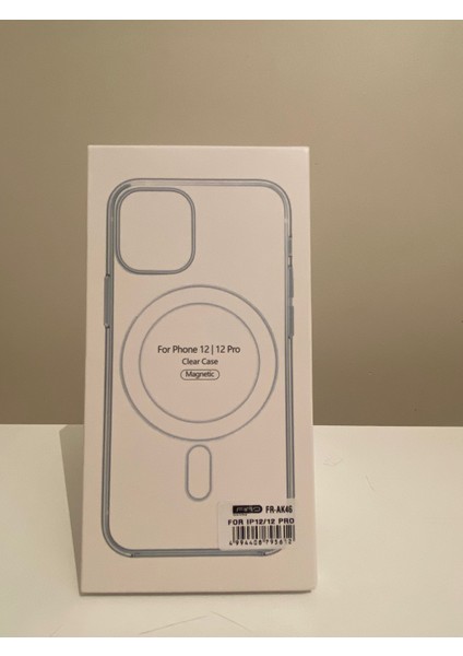 Apple iPhone 12 ve 12 Pro Uyumlu Magsafe Özellikli Darbe Emici Şeffaf Silikon Kılıf fiyatları