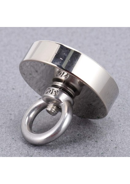 Süper Güçlü 60 mm Çap Halkalı Büyük Neodyum Pot Mıknatıs, Magnet Fishing, Kurtarma Mıknatısı modelleri
