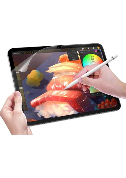 Apple iPad A16 (11.nesil) ile Uyumlu Paperlike Kağıt Hissi Yazım Çizim Ekran Koruyucu Film