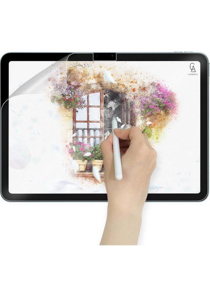 Apple iPad Air 11 Inç 2025 (M3) ile Uyumlu Paperlike Kağıt Hissi Yazım Çizim Ekran Koruyucu Film