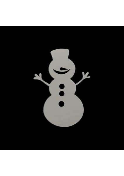 Gümüş Kolye Kardan Adam SM402 fırsatları