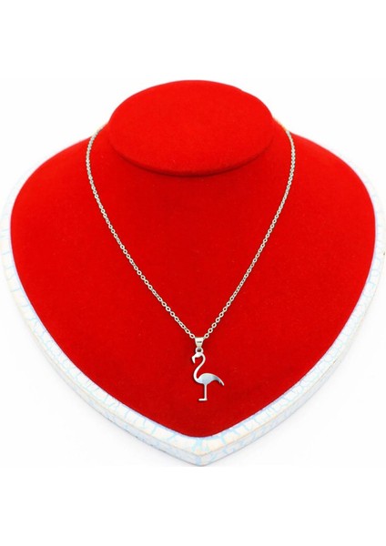 925 Ayar gümüş kolye flamingo SM279 fiyatları