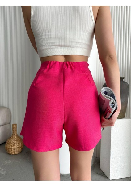 Düğme Detaylı Şort Etek fiyatları