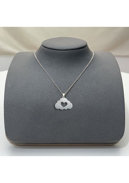 925 Ayar gümüş kolye bulut SM537 fiyatları