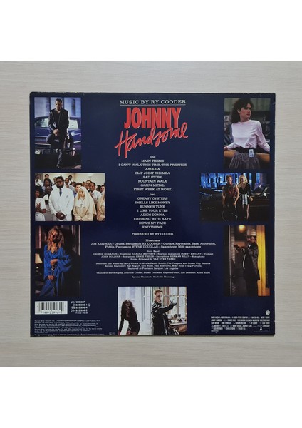 - Johnny Handsome - Soundtrack - 1989 - Dönem Baskı Plak - Longplay - Lp fiyatları