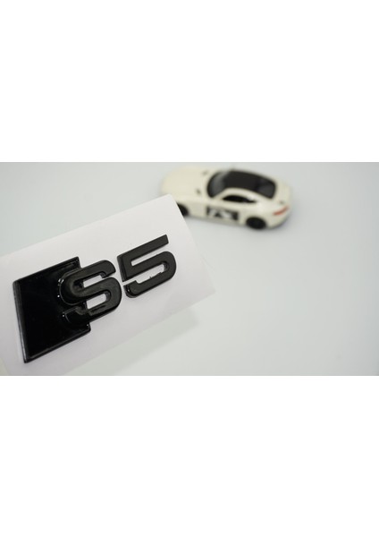 S5 Siyah 3m Bagaj Logo Audi Ile Uyumlu