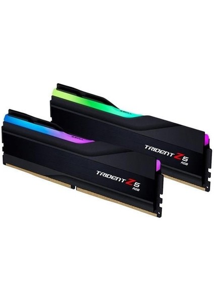 Gskıll 96GB (2x 48GB) Ddr5 6800MHZ CL34 Rgb Dual Kıt Pc Ram Trıdent Z5 F5-6800J3446F48GX2-TZ5RK