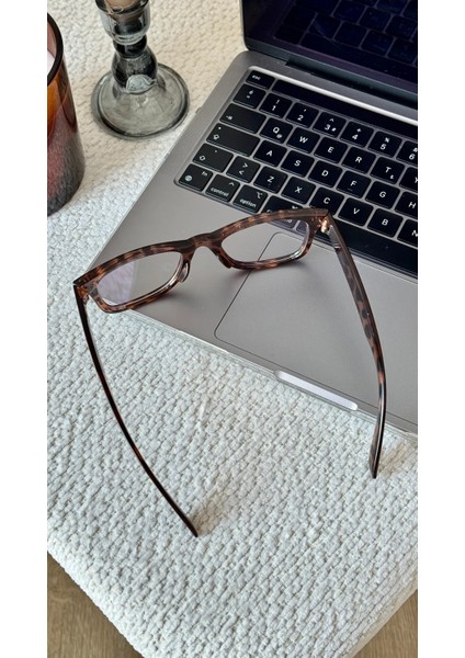 Unisex Leopar Desenli Mavi Işık Koruyucu Gözlük Optik Uyumlu modelleri